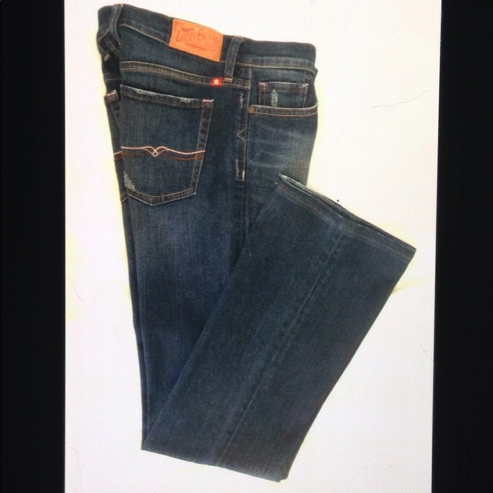 Lucky Brand Stark Sweet Low Boot Reg Inseam Jeans